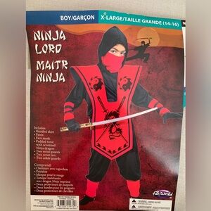 Youth HALLOWEEN COSTUME ★ NINJA DRAGON COSTUME ★ XL 14-16 ★